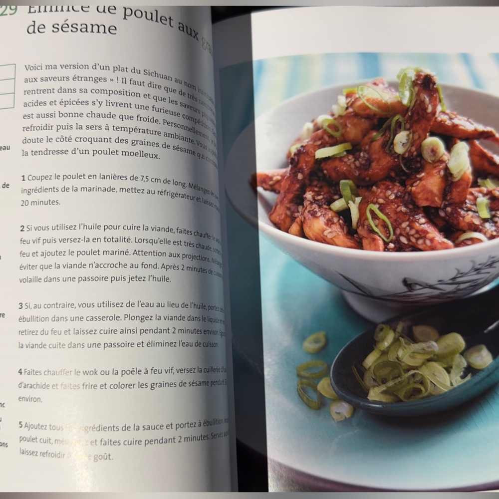 Livre Le wok fait recettes (comme neuf) - Picture 6 of 6